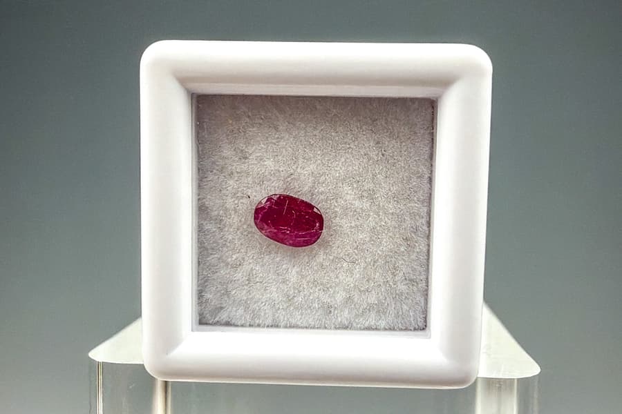 Rubin 0,16 ct